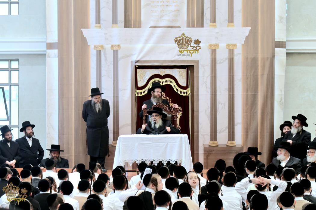 🌴בצל הקודש 🌴
רבינו שליט"א ביים מסיבת לחיים נאך תפי