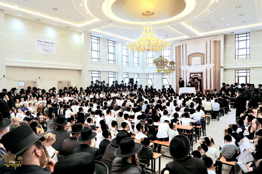 🌴בצל הקודש 🌴
רבינו שליט"א ביים מסיבת לחיים נאך תפי