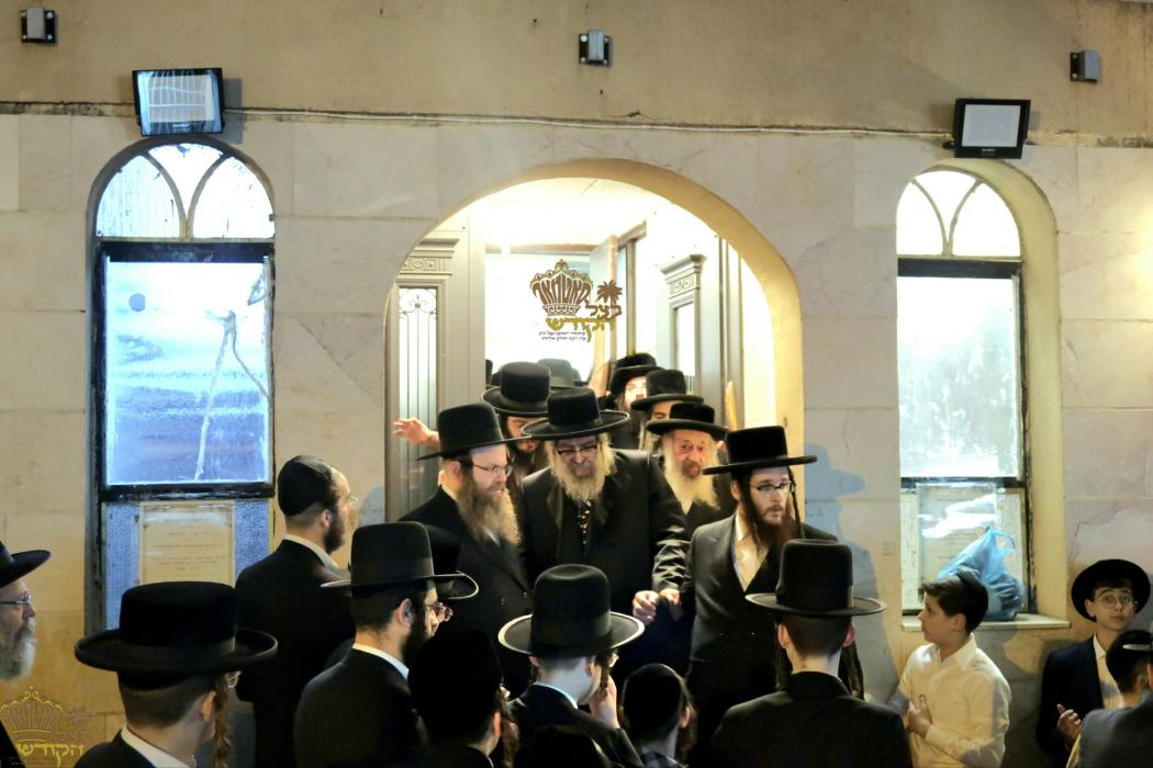 🌴בצל הקודש🌴
רבינו שליט"א אויף א באזוך ביי האדמו"ר 