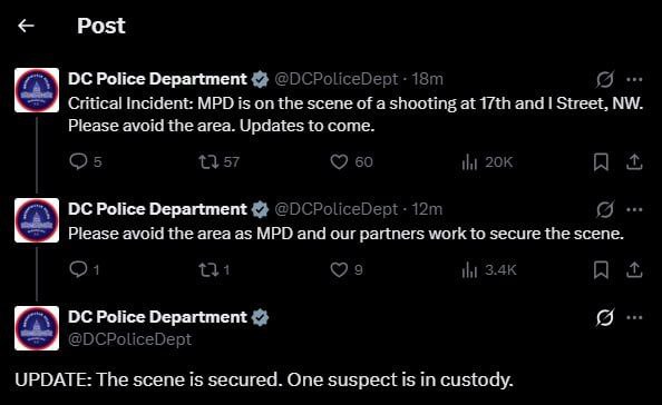 די וואשינגטאן פאליציי אפדעיט:

אידישער ווינקל: htt