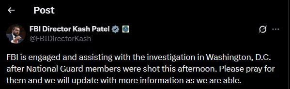 עף-בי-איי דירעקטאר קעש פאטעל: די עף-בי-איי איז פאר