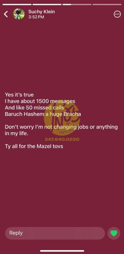 ברוקלין - דער לאטערי געווינער ר׳ ישכר קליין וואס ד