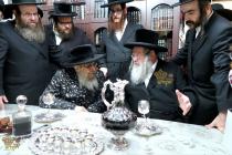 🌴בצל הקודש🌴
רבינו שליט"א אויף א באזוך ביי הגאון רב