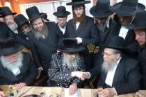 🌴בצל הקודש🌴
רבינו שליט"א אויף א באזוך ביי די רבני 