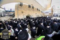 כ''ק רבינו הגה''ק שליט"א ביי אמירת כל ספר תהילים פ