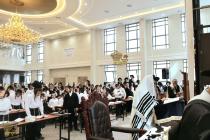 🌴בצל הקודש 🌴
רבינו שליט"א ביי תפילת שחרית אינאיינע