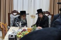 🌴בצל הקודש🌴
רבינו שליט"א אויף א באזוך ביי האדמו"ר 