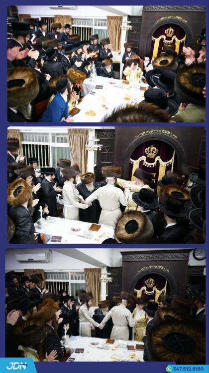 שמחת הפארשפיל לנכד האדמו"ר מלעלוב.