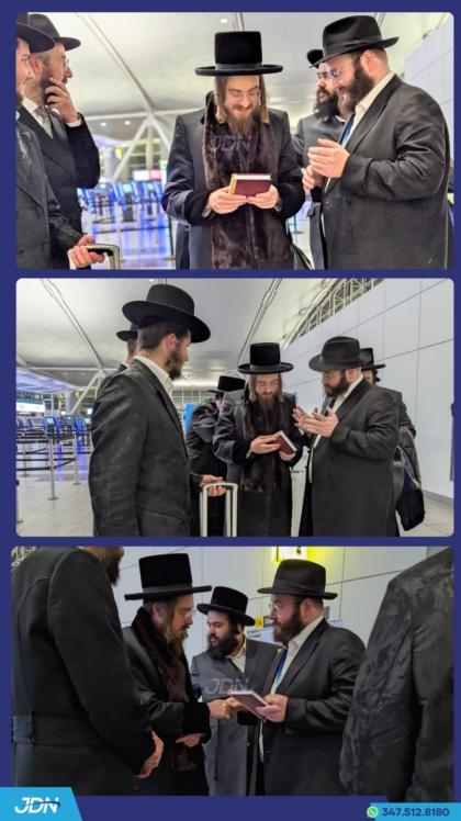 האדמו"ר מסאדיגורה אין לופטפעלד אין ניו יארק ביים ז