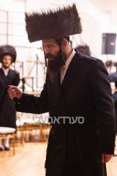 שמחת החתונה לנין כ''ק מרן אדמו''ר שליט''א הכלה בת 