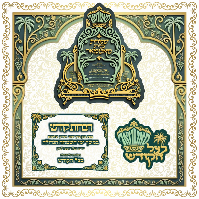 🌴בצל הקודש🌴 
דב''ק ביים שמחת השבע ברכות היינט נאכמ