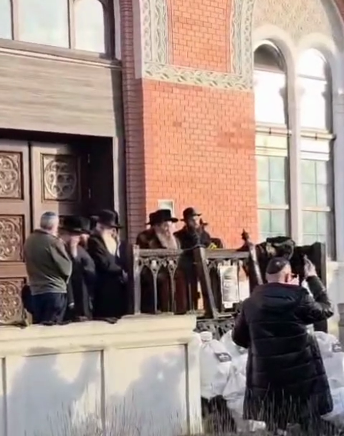 כ"ק אדמו"ר מסאדיגורא ירושלים שליט"א האט אונטערגענו