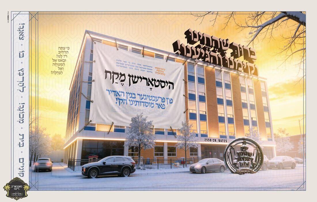 הנהלת קהלתינו הק' אין מאנטרעאל אריין אין קאנטראקט 