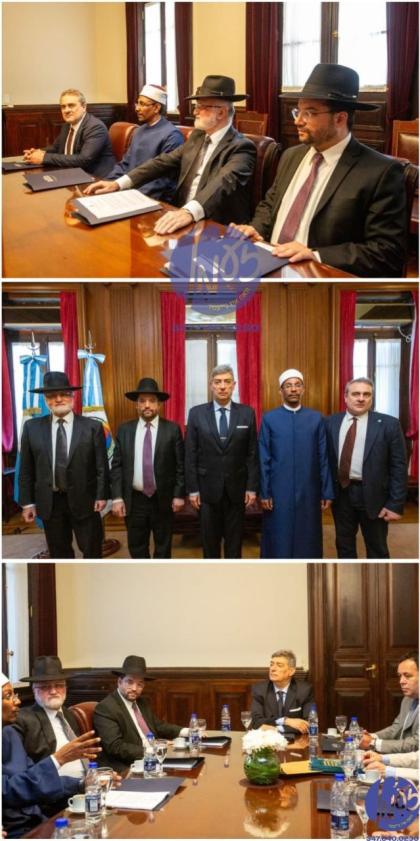 באונעס איירעס - א גאר וויכטיגע זיצונג מיט א דעלעגא