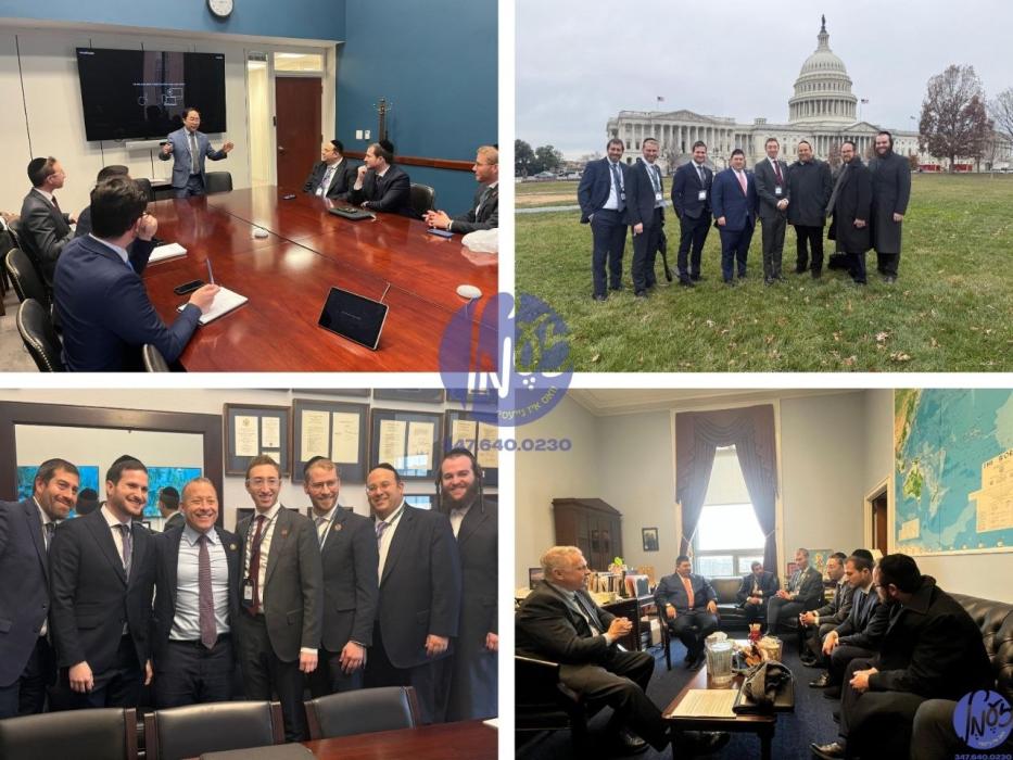 וואשינגטאן - דעם ענדע וואך האבן א דעלעגאציע פון די