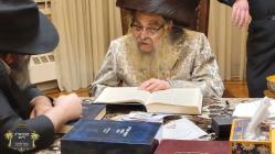 משלחת רבני חב"ד בקו''פ אצל כ''ק רבינו הגה''ק שליט'