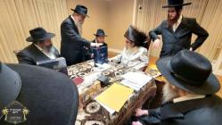 משלחת רבני חב"ד בקו''פ אצל כ''ק רבינו הגה''ק שליט'