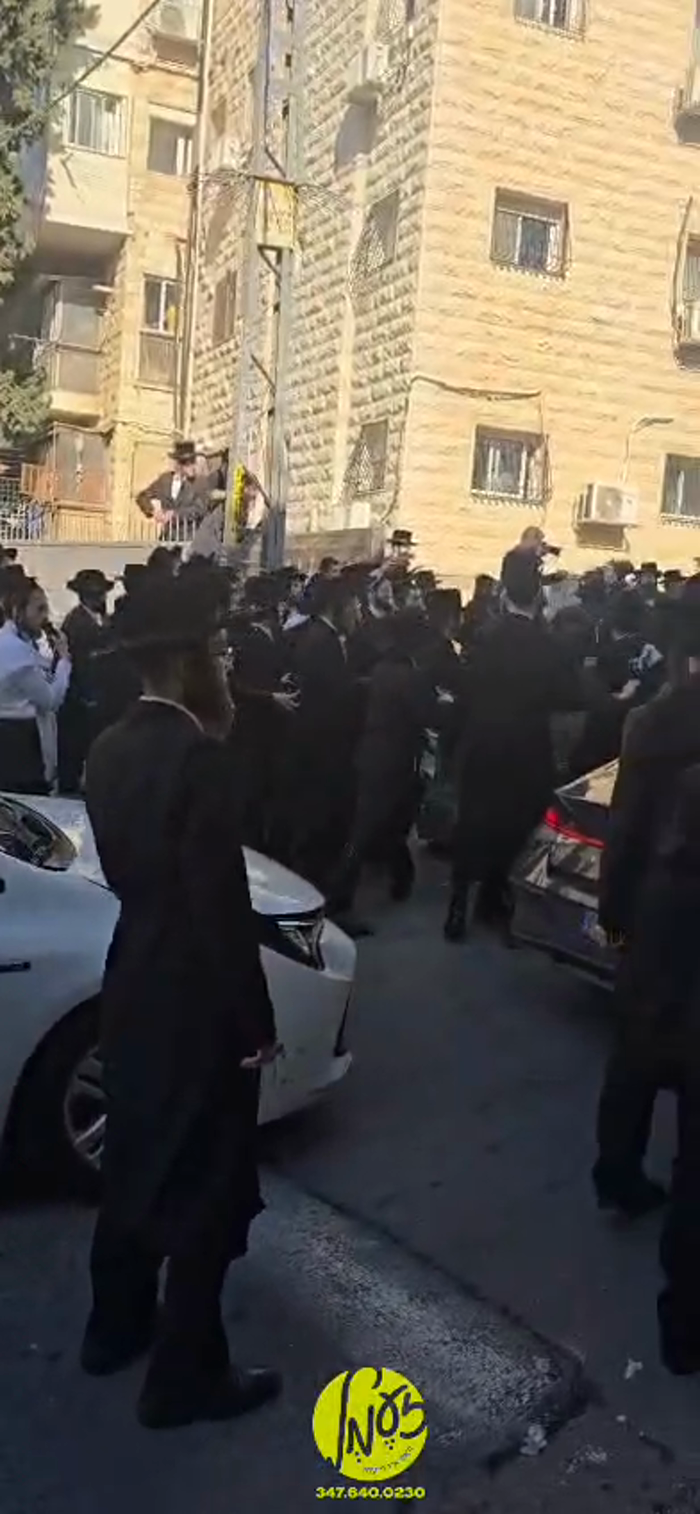 ירושלים - היינט דאנערשאג מיטאג האט די בר אילן גאס 