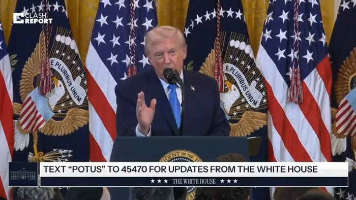 פרעזידענט טראמפ ביים ווייסן הויז חנוכה צערעמאניע, 