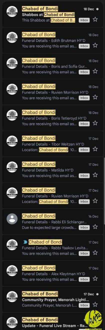 הארצרייסנדע בילד: א ליסטע פון די פילע לוויות וועלכ