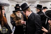 כ''ק רבינו הגה''ק שליט''א ביים מסיבת לחיים נאכן יצ