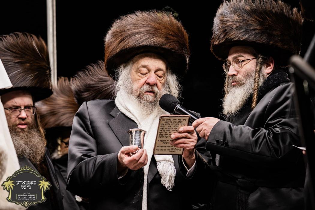 שמחת נישואי נכד כ"ק רבינו הגה"ק שליט"א, החתן הרב י