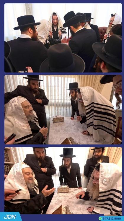 אב"ד אמונת ישראל באזוכט ביי הגה"צ רבי יעקב מאיר שע