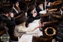 שמחת נישואי נכד כ"ק רבינו הגה"ק שליט"א, החתן הרב י