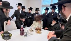 כ''ק רבינו הגה''ק שליט''א בביקור גומלין אצל כ''ק א