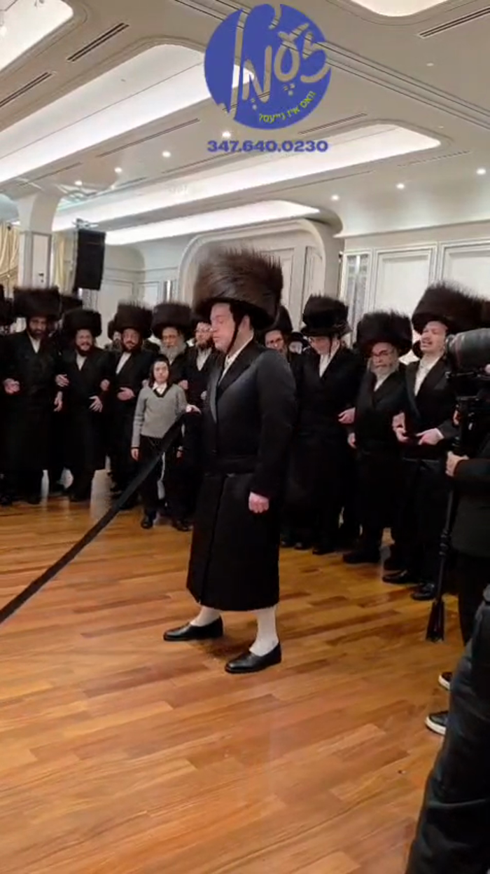 וויליאמסבורג - מצווה טאנץ דורך הנגיד ר' יואל לאנדא