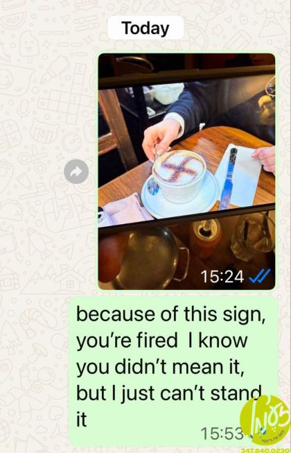 לאנדאן - אן ארבעטער אין א קאווע געשעפט אין העמפסטע