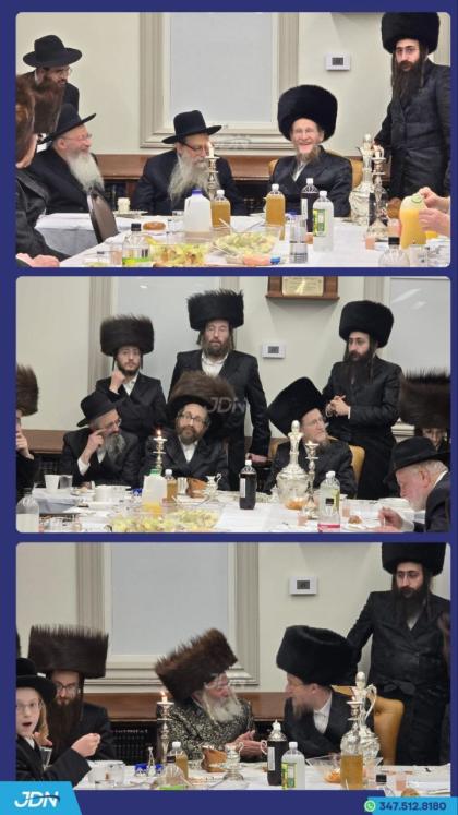 שמחת השבע ברכות לנכדת האדמו"ר מאלכסנדר, צוגעשטעלט 