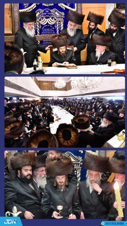 האדמו"ר מסאדיגורה אויף שב"ק אין תל אביב.