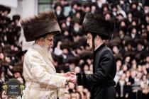 שמחת נישואי נכד כ"ק רבינו הגה"ק שליט"א, החתן הרב י