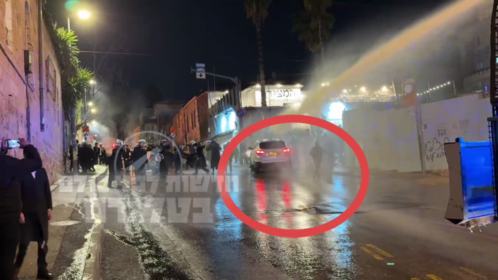 שווער צו זען: ביי די חרדי'שע פראטעסטן אין ירושלים,