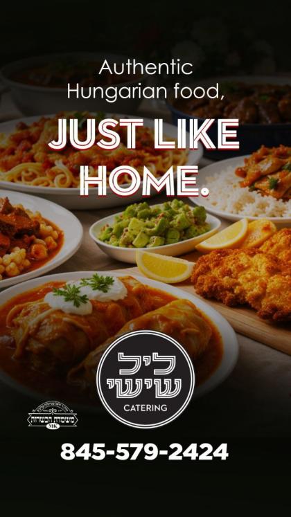 Authentic Hungarian Food, Just Like Home. 

Messag