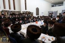 כ''ק רבינו הגה''ק שליט''א ביי די סעודת הילולא קדיש