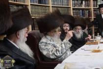 כ''ק רבינו הגה''ק שליט''א ביי די סעודת הילולא קדיש
