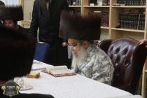 כ''ק רבינו הגה''ק שליט''א ביי די סעודת הילולא קדיש