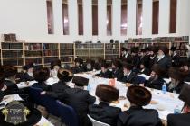 כ''ק רבינו הגה''ק שליט''א ביי די סעודת הילולא קדיש