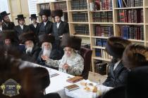 כ''ק רבינו הגה''ק שליט''א ביי די סעודת הילולא קדיש