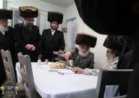 כ''ק רבינו הגה''ק שליט"א בביקור גומלין אצל כ"ק אדמ