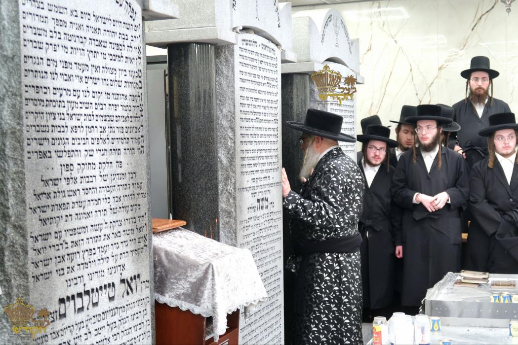 🌴בצל הקודש🌴 
רבינו שליט"א ביים פוקד זיין די ציונים