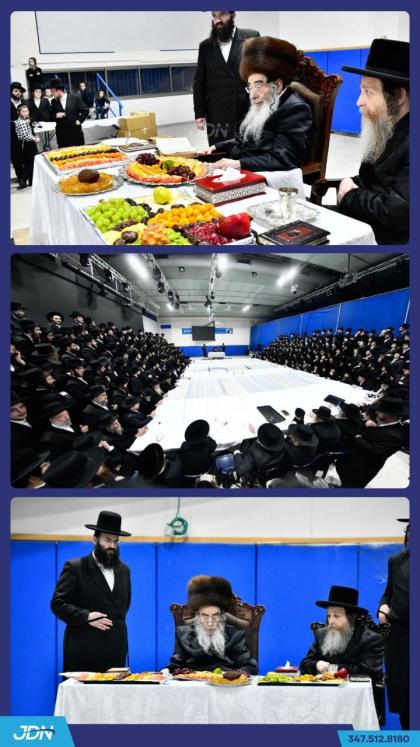 האדמו"ר מאלכסנדר ביים חמשה עשר בשבט טיש.