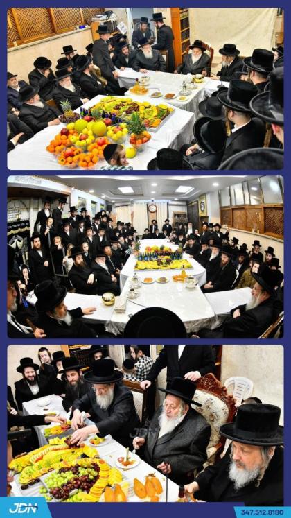 האדמו"ר מנאראל ביים חמשה עשר בשבט טיש.