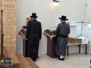 כ''ק רבינו הגה''ק שליט''א ביים פארלאזן עיר הנופש פ