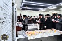 כ''ק רבינו הגה''ק שליט"א ביים פוקד זיין די ציונים 