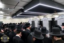 כ''ק רבינו הגה''ק שליט"א ביים פוקד זיין די ציונים 