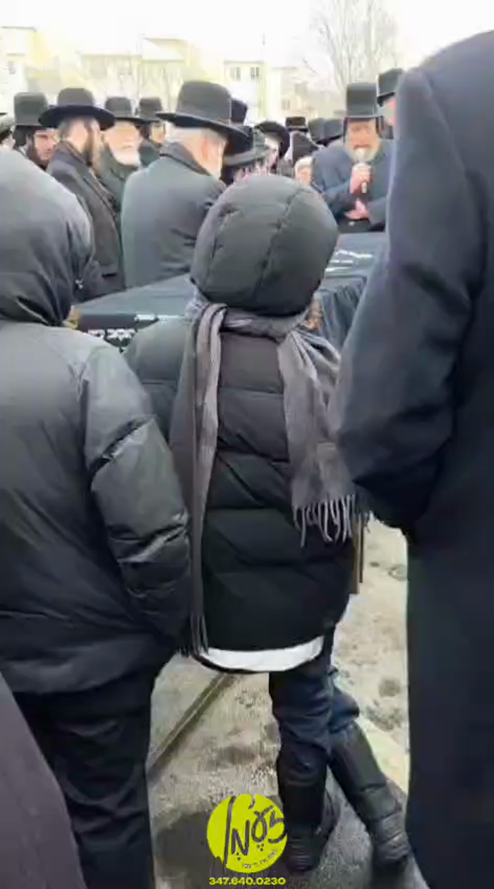 קרית יואל - לוויה פון הרבני הנגיד ר' ישראל דוב גאל