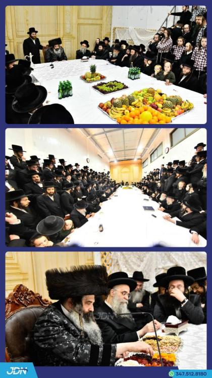 האדמו"ר מזוטשקא ביים חמשה עשר בשבט טיש.